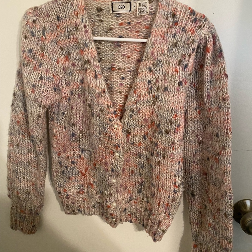 Cardigan sweater